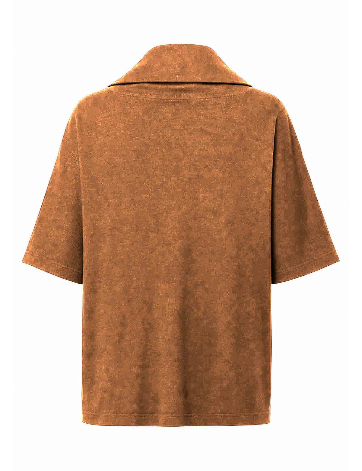 Maglione poncho donna Colours of the World ambra JQ512674230 70004 Maliparmi 