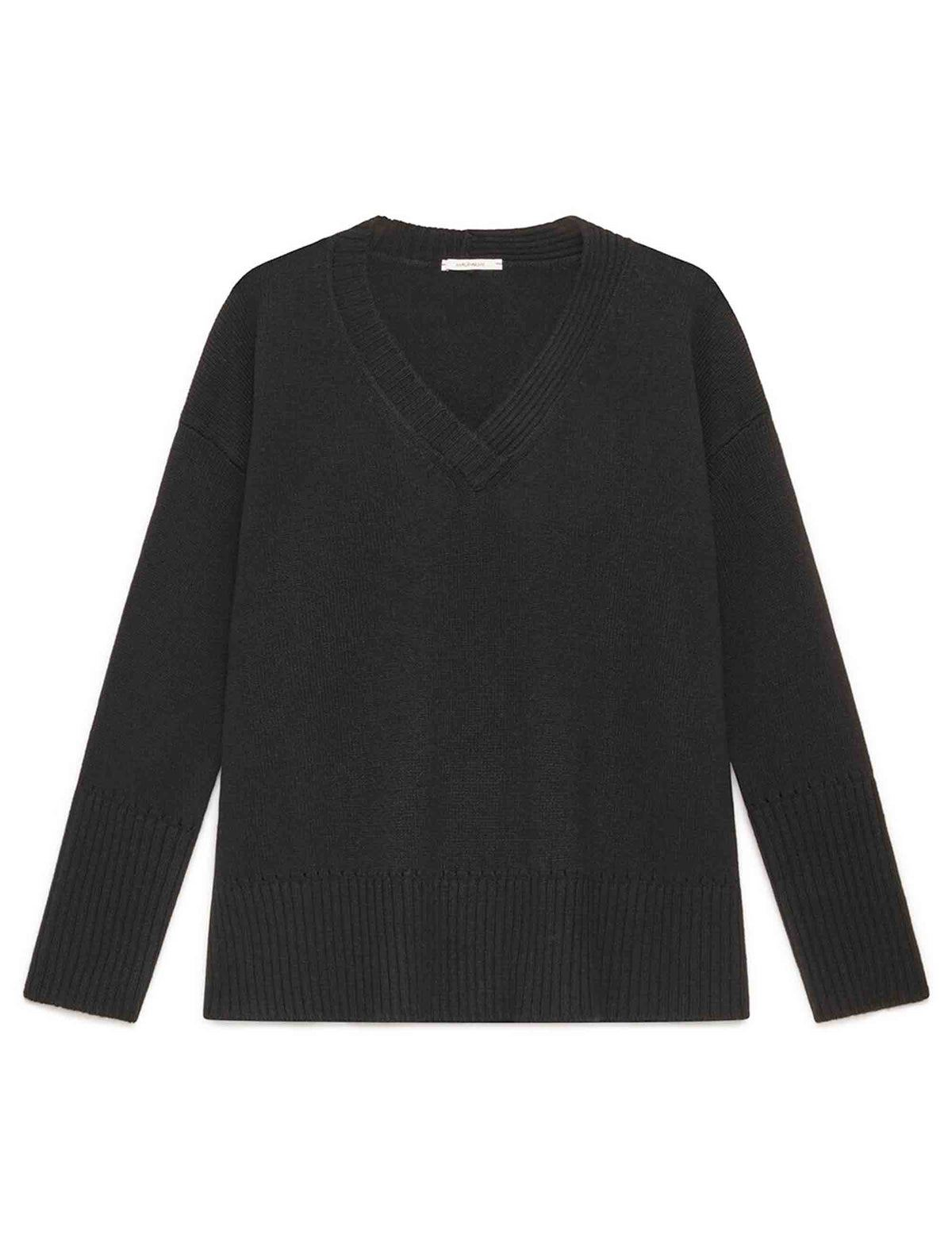 Maglione donna Cashmere Merinos nero JQ513374315 20000 Maliparmi 