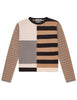 Maglione Rhythm Block cammello fantasia Donna JQ513570682 C1215