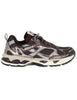Sneakers in pelle e tessuto marrone Donna MELROSE 58