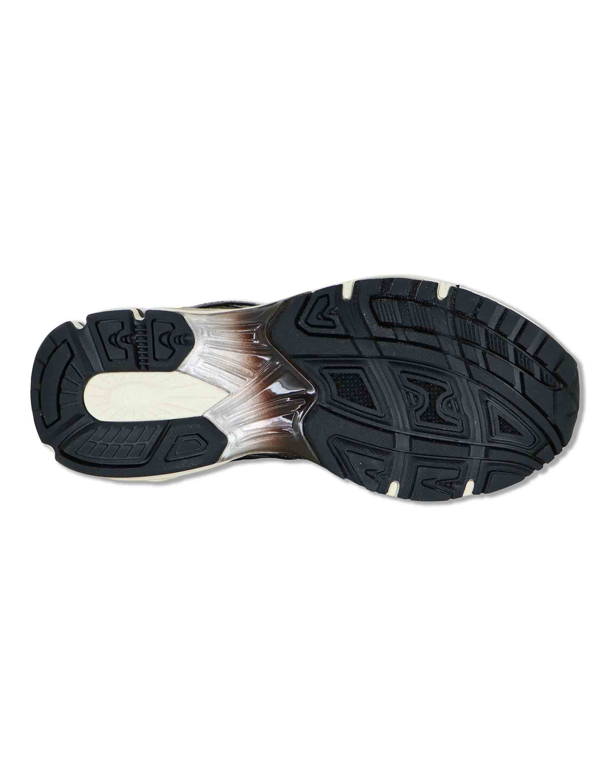 Sneakers donna in pelle e tessuto marrone con lacci elastici MELROSE 58 MRP 