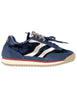 Sneakers in velluto e pelle blu vintage Donna UTAH 9