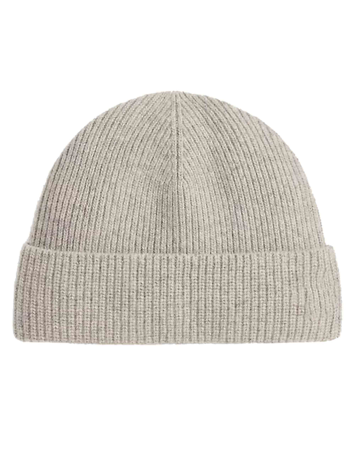 Berretto in misto lana grigio con pony ricamato e risvolto 449959337015 ANDOVER Polo Ralph Lauren 