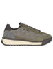 Sneakers in pelle taupe con riporti in tinta Uomo F6JOGGER01 TAU