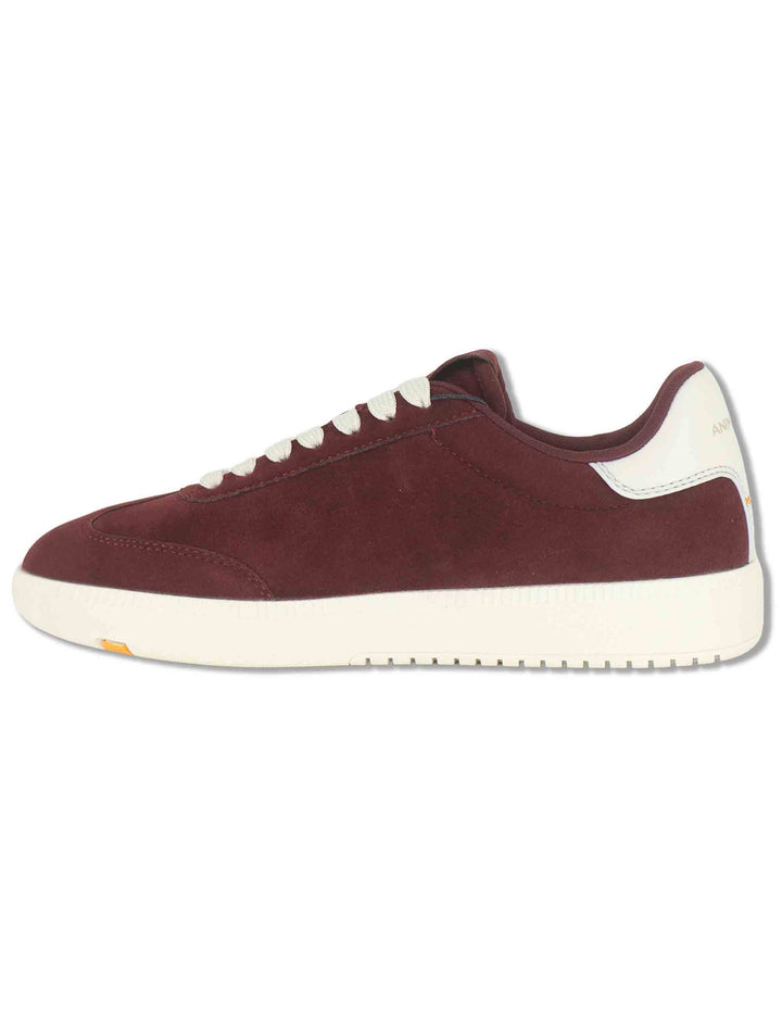 Sneakers donna in tessuto bordeaux stile minimal con inserti a contrasto 100% vegan F6GAIA02 BDX Save The Duck 