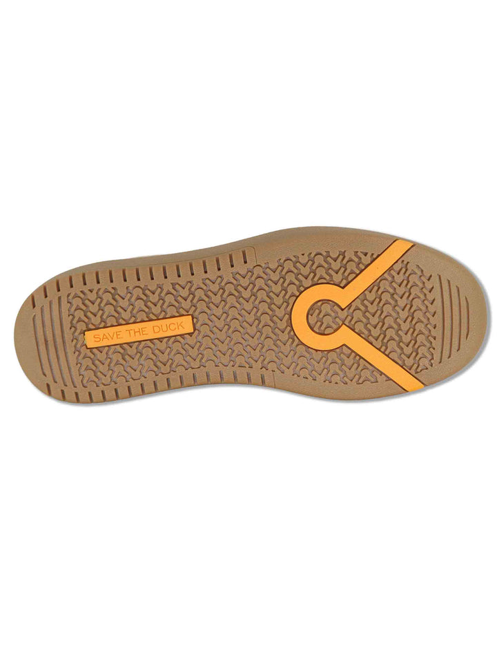 Sneakers donna in tessuto beige stile minimal con inserti a contrasto 100% vegan F6GAIA02 BEI Save The Duck 