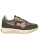Sneakers in tessuto marrone 100% vegan Donna F6STAR01 BRW