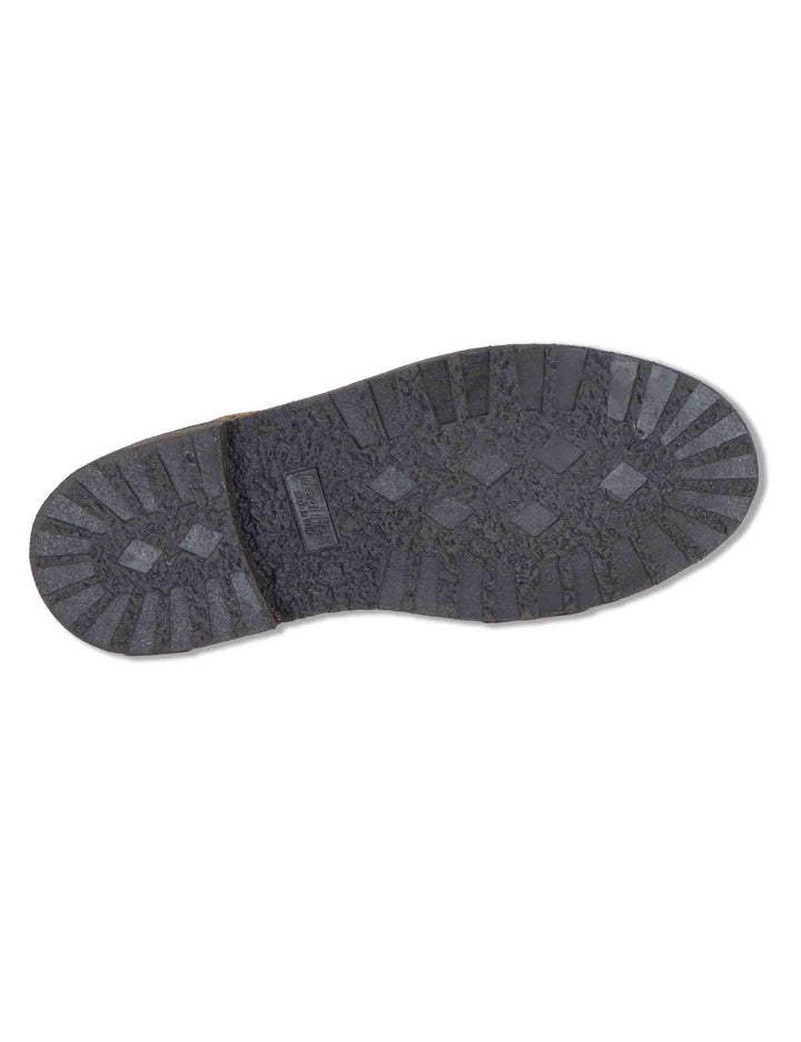 Stivaletto chukka uomo in camoscio tabacco con suola in gomma SPBA2001 015 Spatarella 