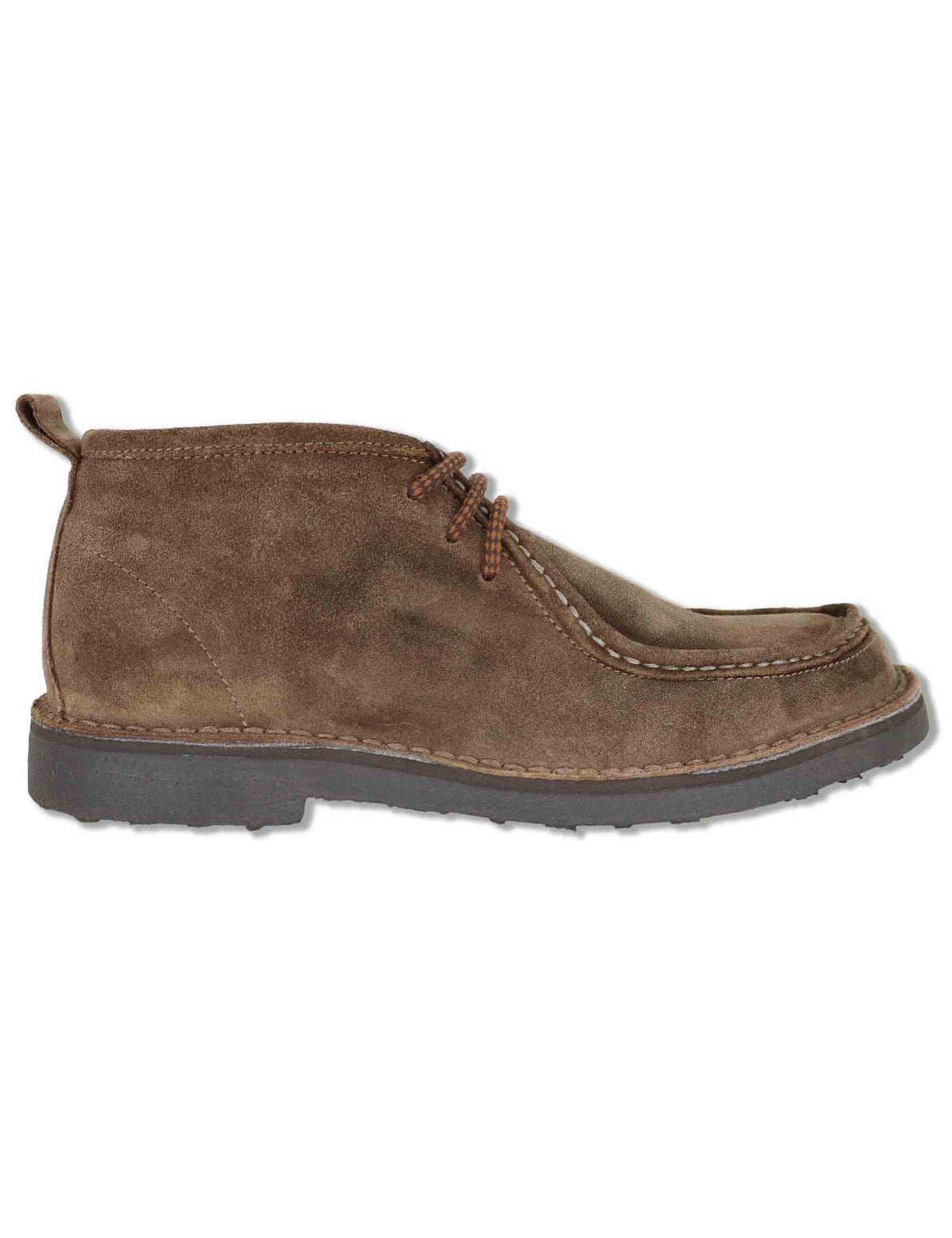 Stivaletti uomo in camoscio taupe con punta norvegese SPBA2004 032 Spatarella 