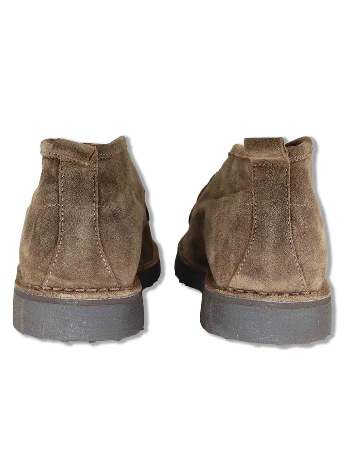 Stivaletti uomo in camoscio taupe con punta norvegese SPBA2004 032 Spatarella 