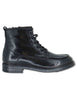 Stivaletti in pelle nera con zip Uomo SPGB2030 001