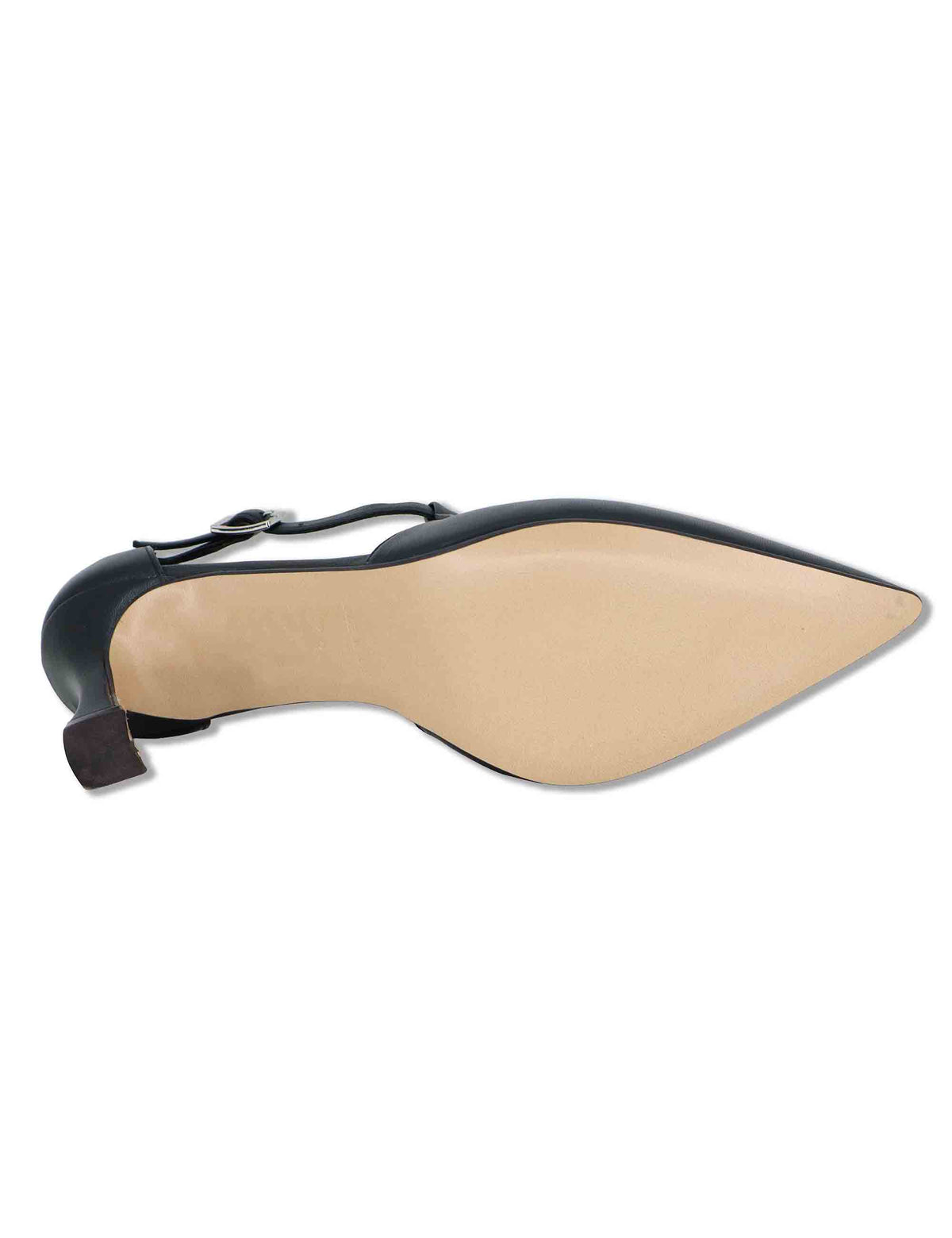 Decollete donna Mary Jane in pelle nera con cinturino obliquo tacco alto A102 001 Tattoo 