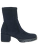 Stivaletti in camoscio blu con basso e plateau Donna JELINE_ST ABYSS