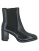 Stivaletti beatles in pelle nera con elastici laterali Donna LOSUS_BS BLACK