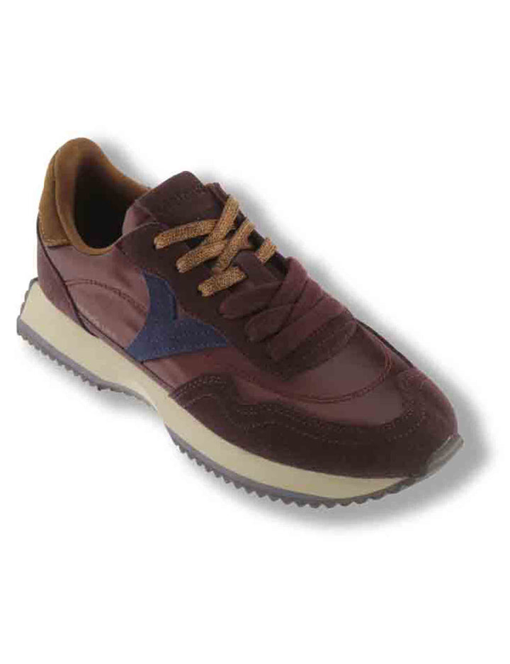Sneakers donna Cosmos in camoscio e tessuto bordeaux 1134119 41 Burdeos Victoria 