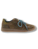 Sneakers Londres in camoscio taupe e doppio laccio mélange Donna 1267100 82 Taupe