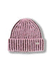 Berretto in maglia a coste fuxia bicolore Donna 9126020 94 Nalva