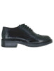 Stringate in pelle nera con impuntura all'inglese Donna WS66R02 600123