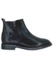 Stivaletti in pelle nera con doppia zip Uomo YB276201 600123