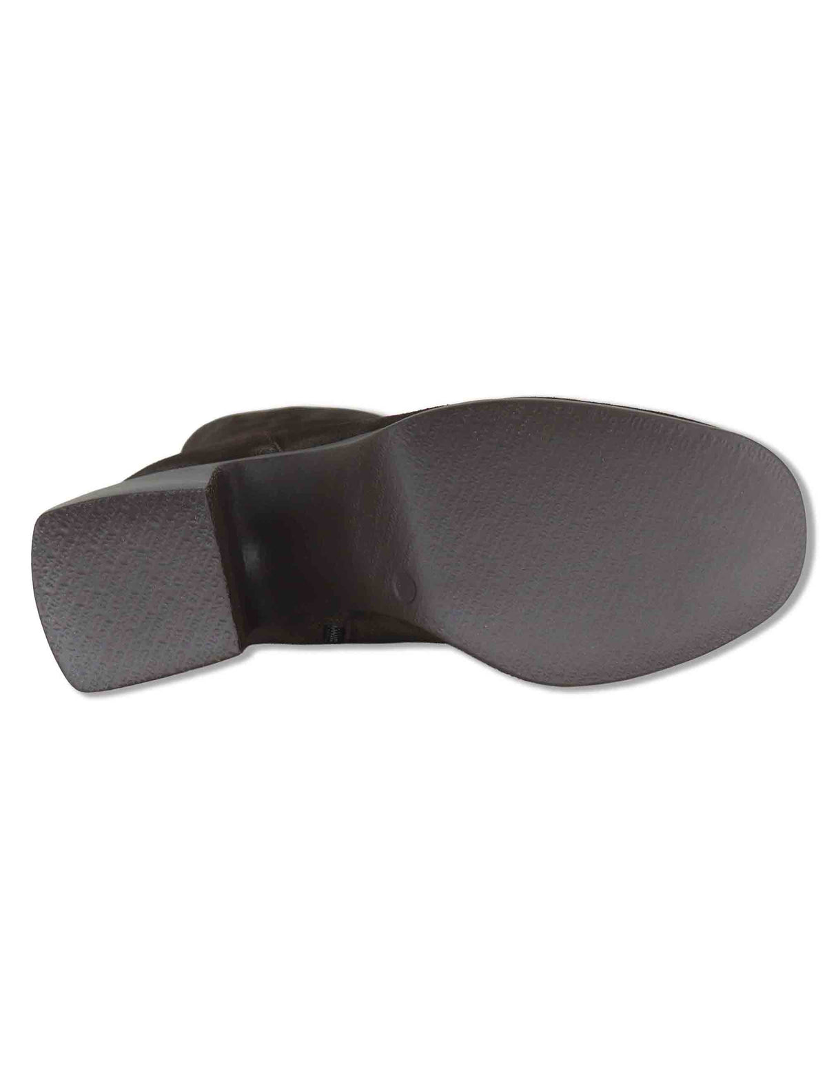 Stivaletti donna in pelle scamosciata marrone con plateau e tacco in gomma tecnologia WondersFly H-49101 TESTA Wonders 