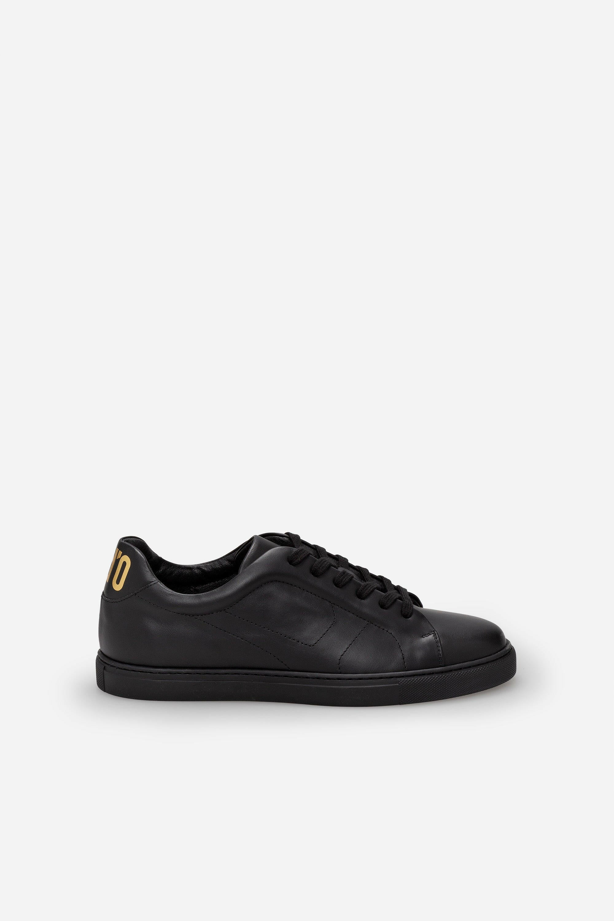 Spatarella Sneakers uomo N.100 in pelle nera