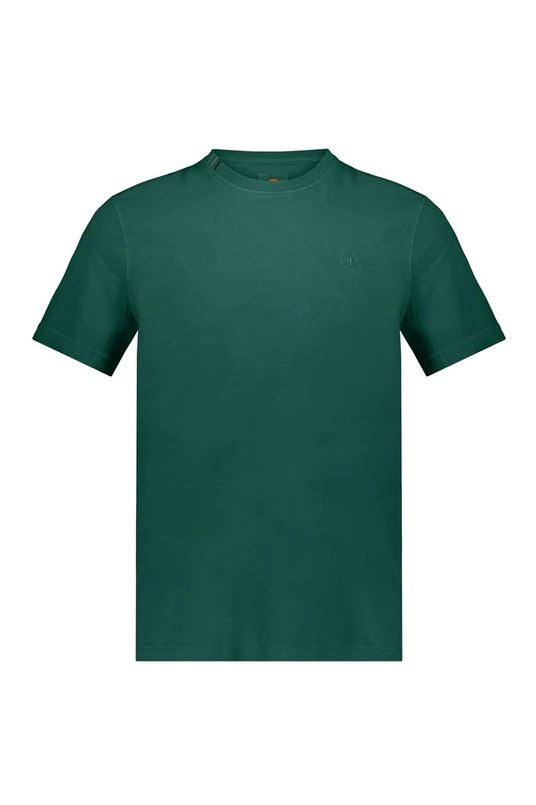 T-shirt uomo in cotone verde