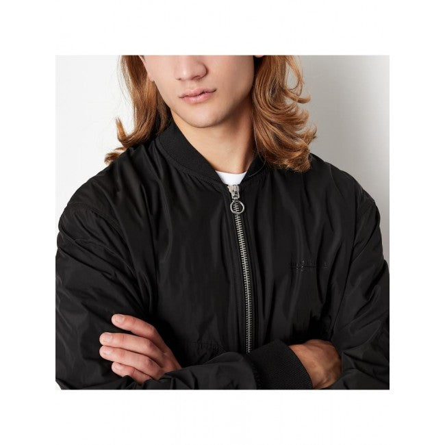 Giubbini uomo con zip in nero