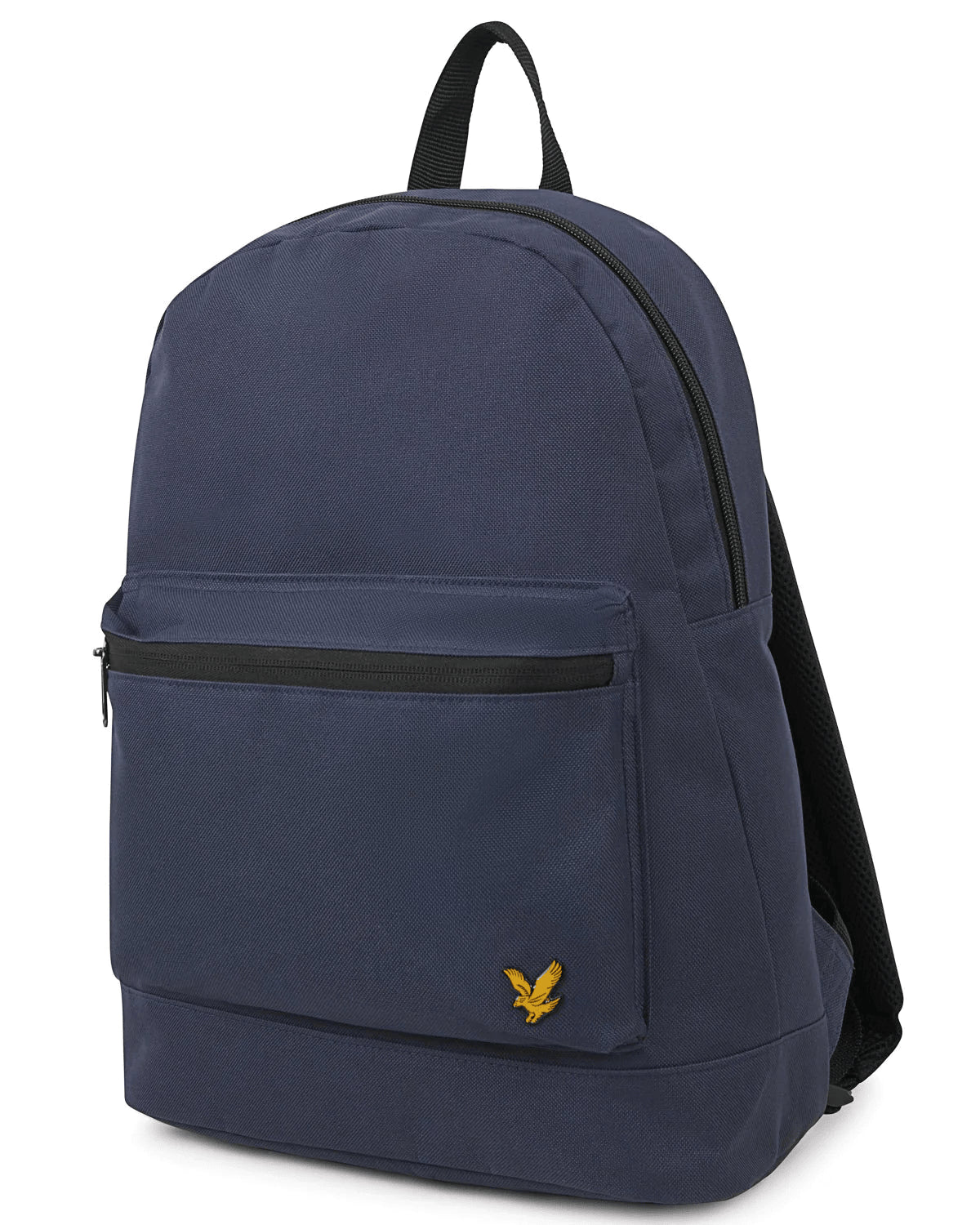 Blue fabric backpacks