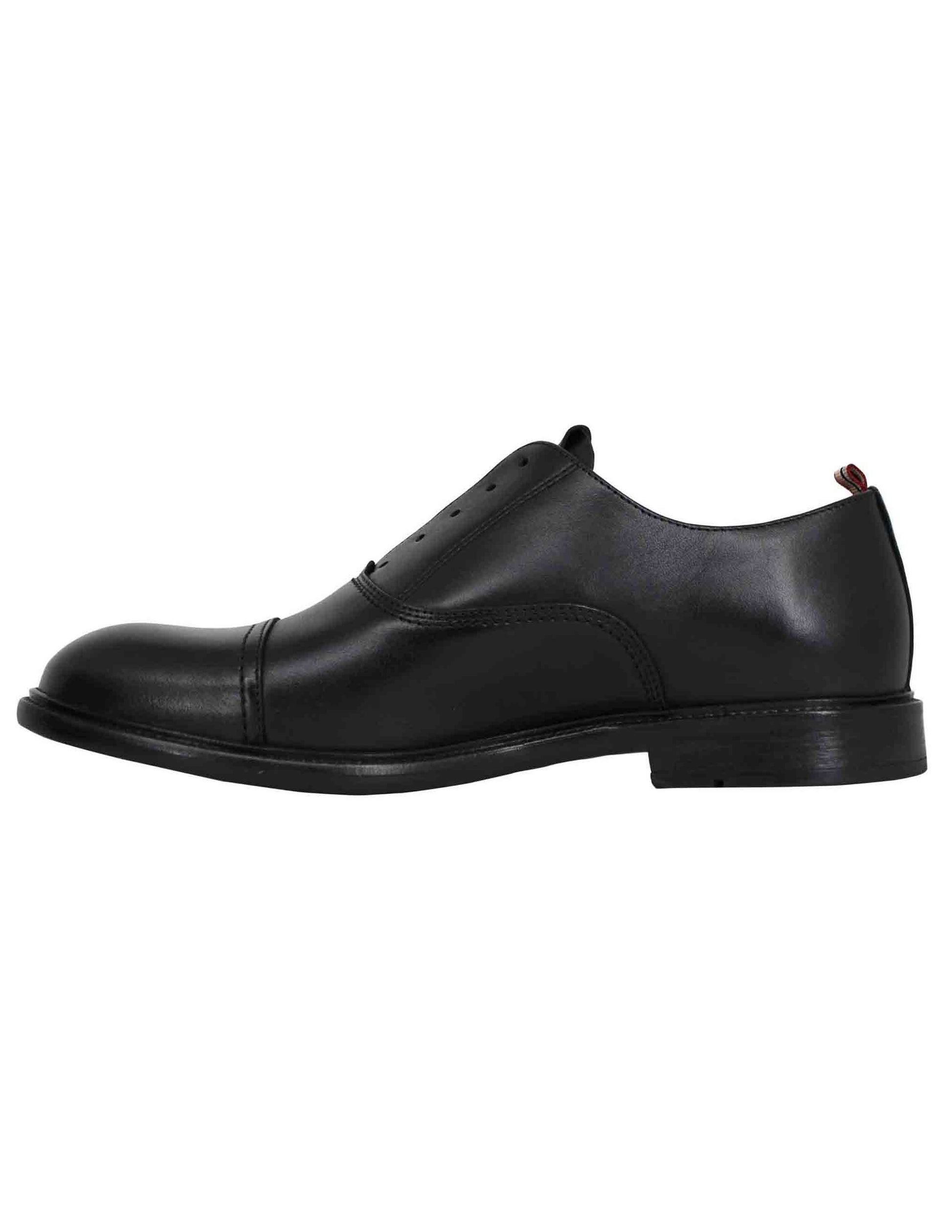 Caye men's lace-ups in black leather