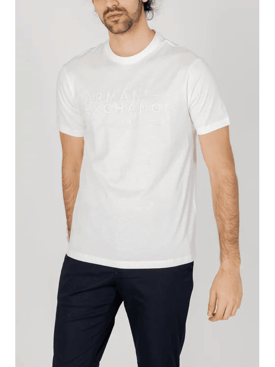 T-shirt uomo regular in bianco