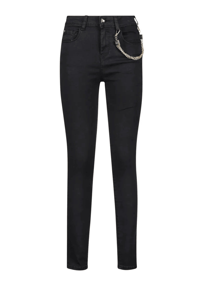 Pantaloni donna skinny in twill