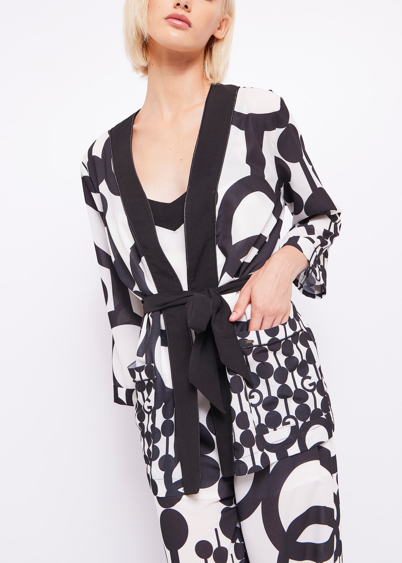 Giacche kimono in georgette