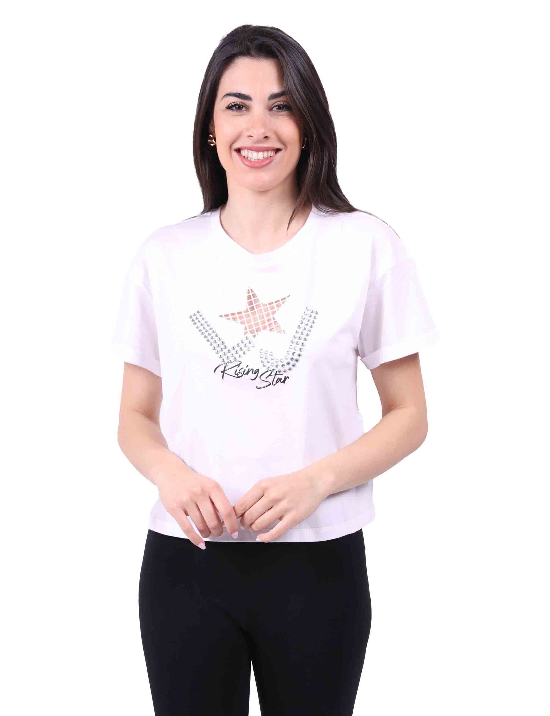 T-shirt donna a maniche corte