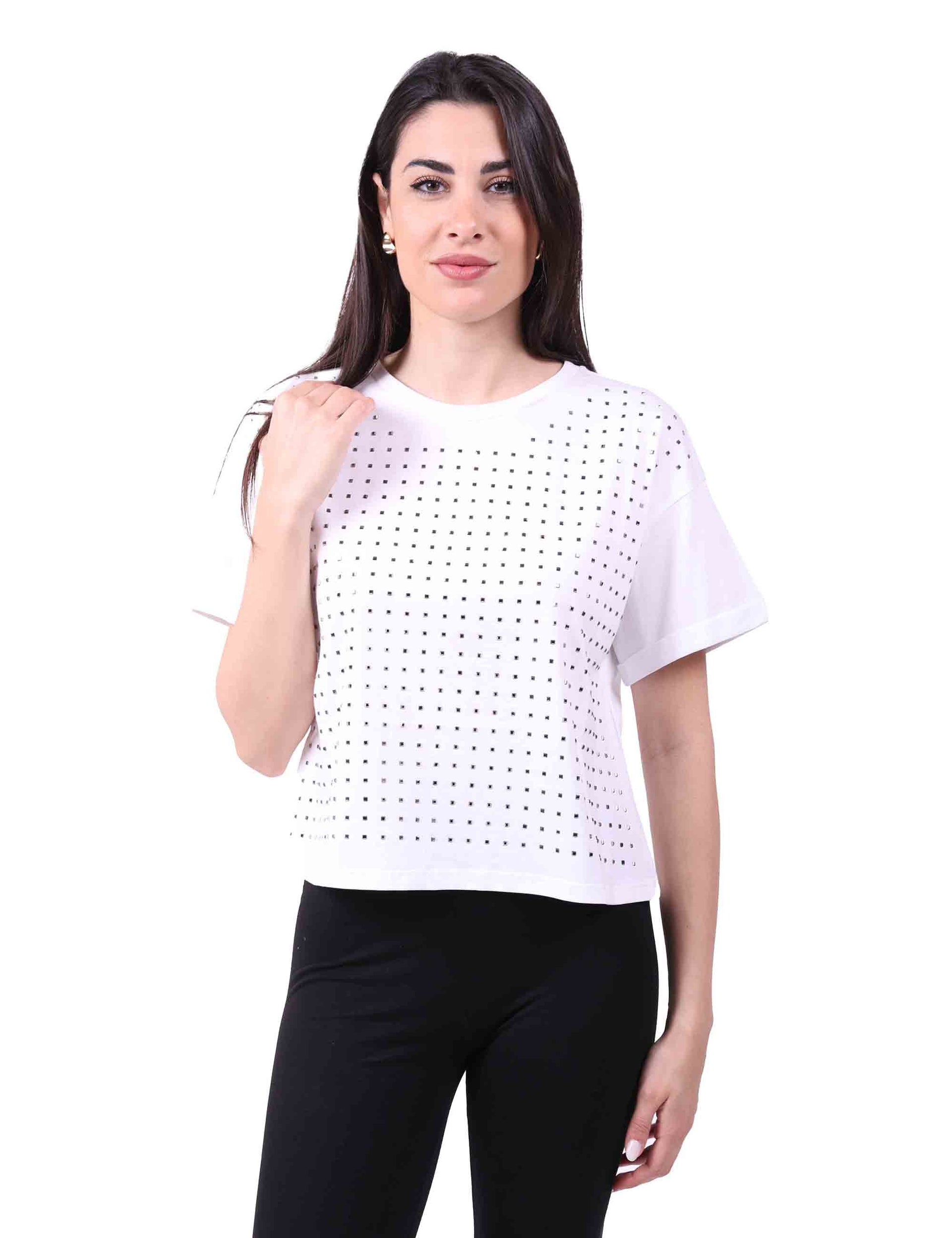 T-shirt donna taglio girocollo