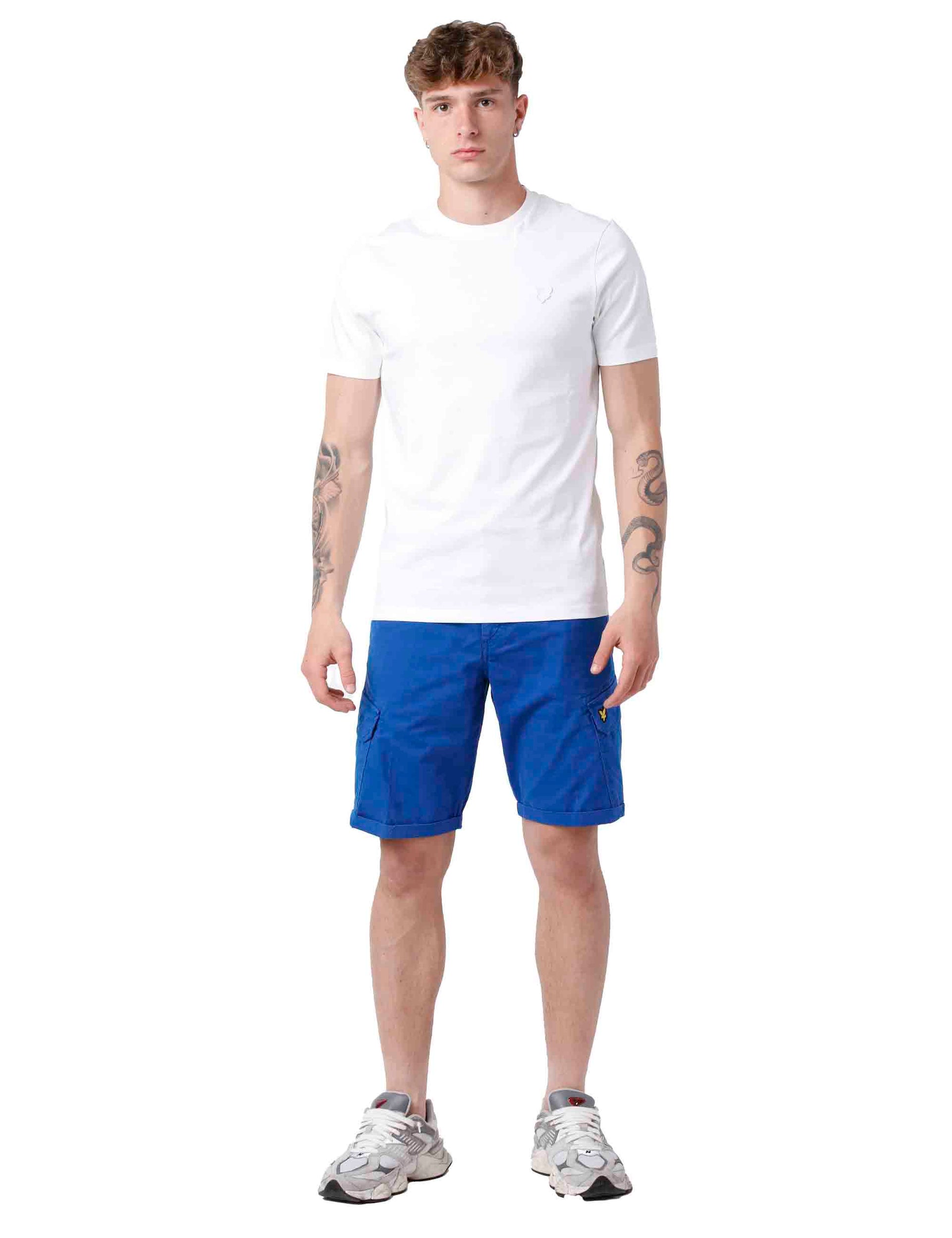 T-shirt uomo in cotone bianco