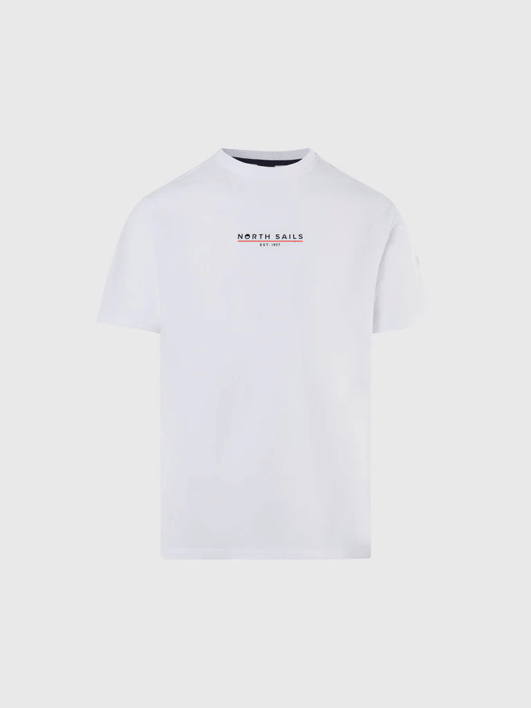 T-shirt uomo regular in bianco