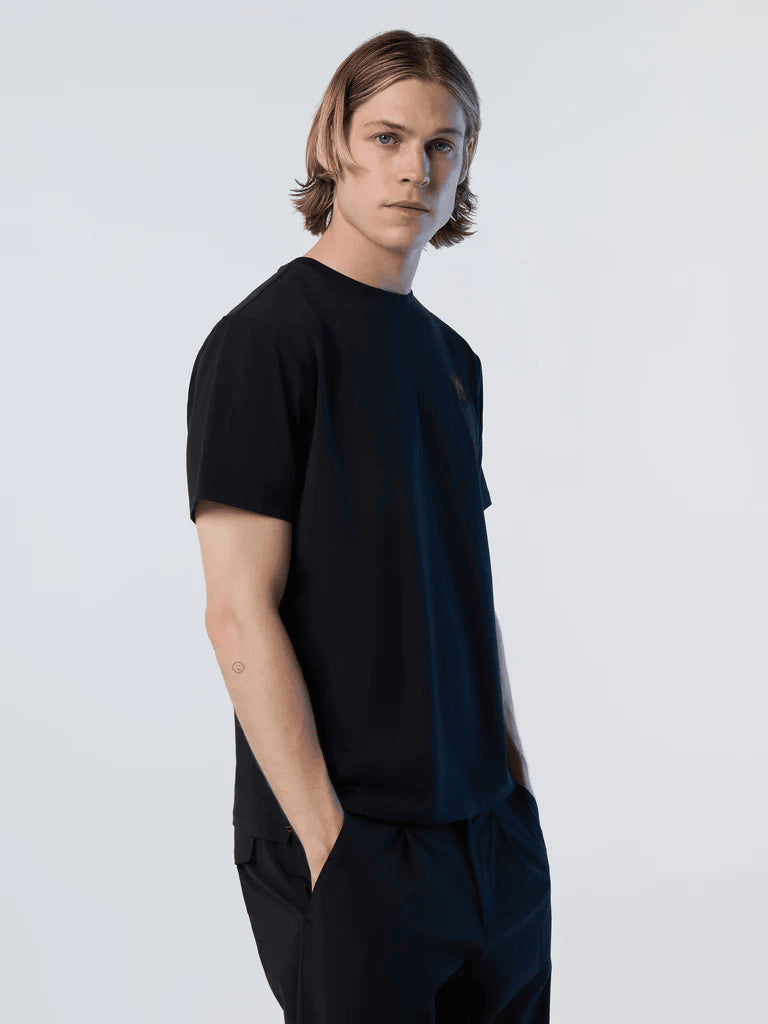 T-shirt uomo in cotone nero 692981-0999