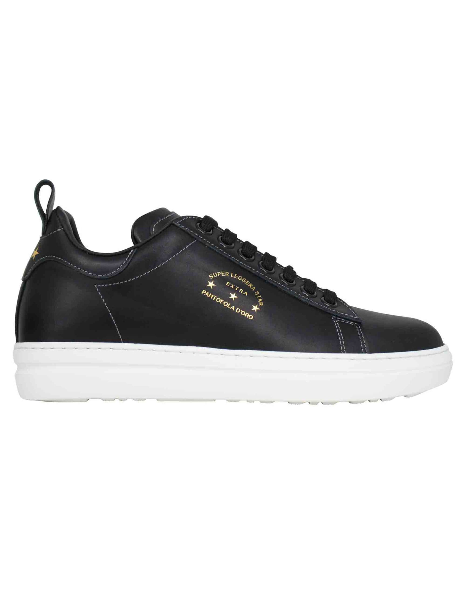 Sneakers uomo Court classic in pelle nera