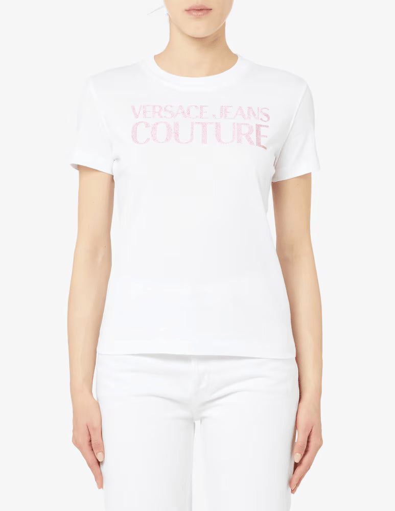 T-shirt donna in cotone bianco