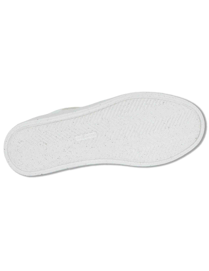 Sneakers uomo Brixton in pelle bianca con suola alta in gomma eco-light 14323 T4748AM Ambitious 