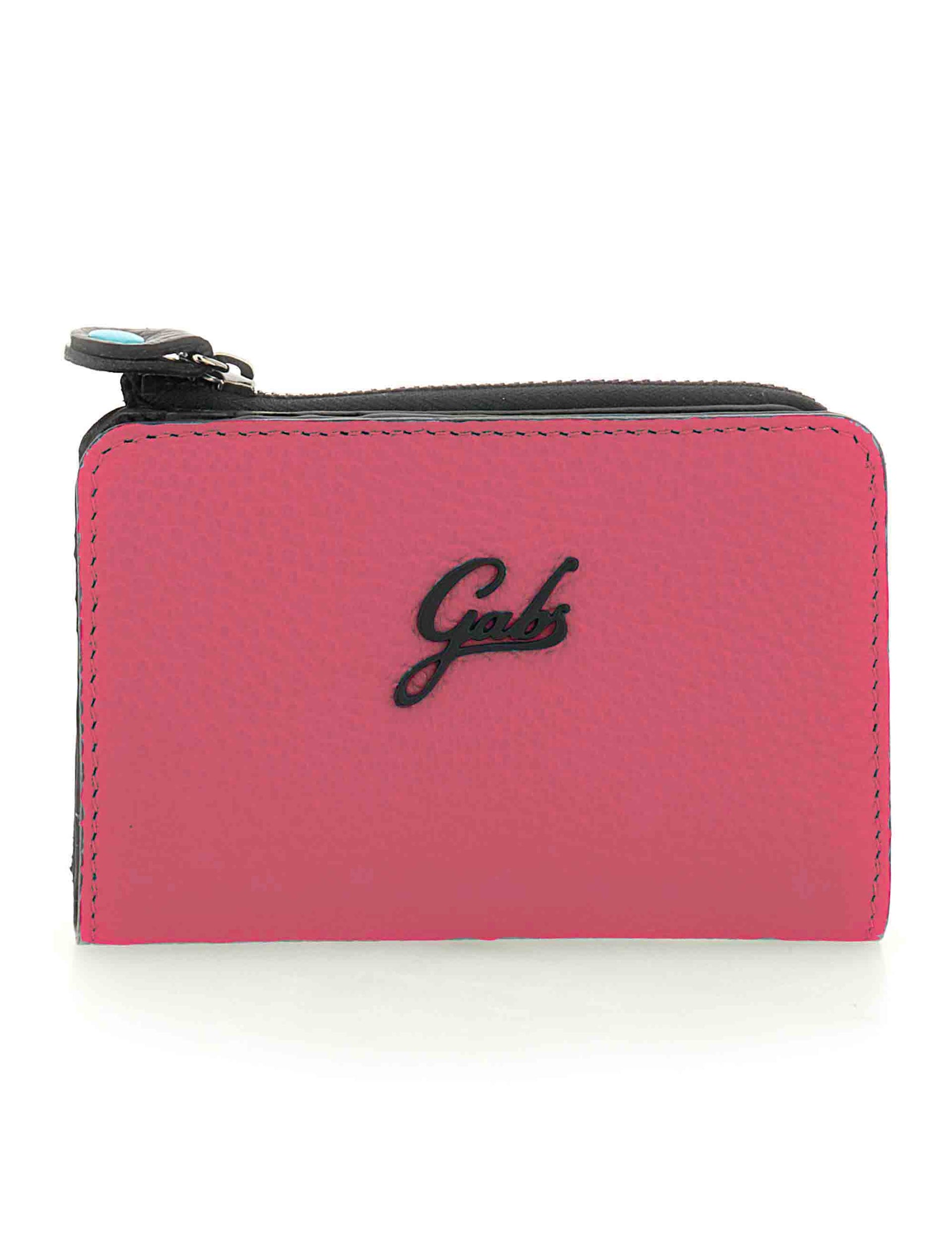 Potafogli donna Gmoney 57 in pelle begogna con zip G010280ND X2428 C4541 Gabs 