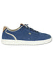 Jeepster Men's Blue Canvas Sneakers with Lightweight Sole JM61060A 016