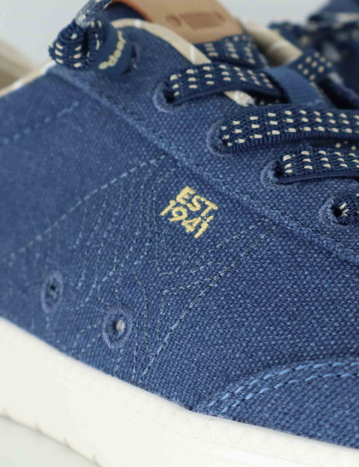 Sneakers uomo Jeepster in canvas blu con suola leggera JM61060A 016 Jeep 