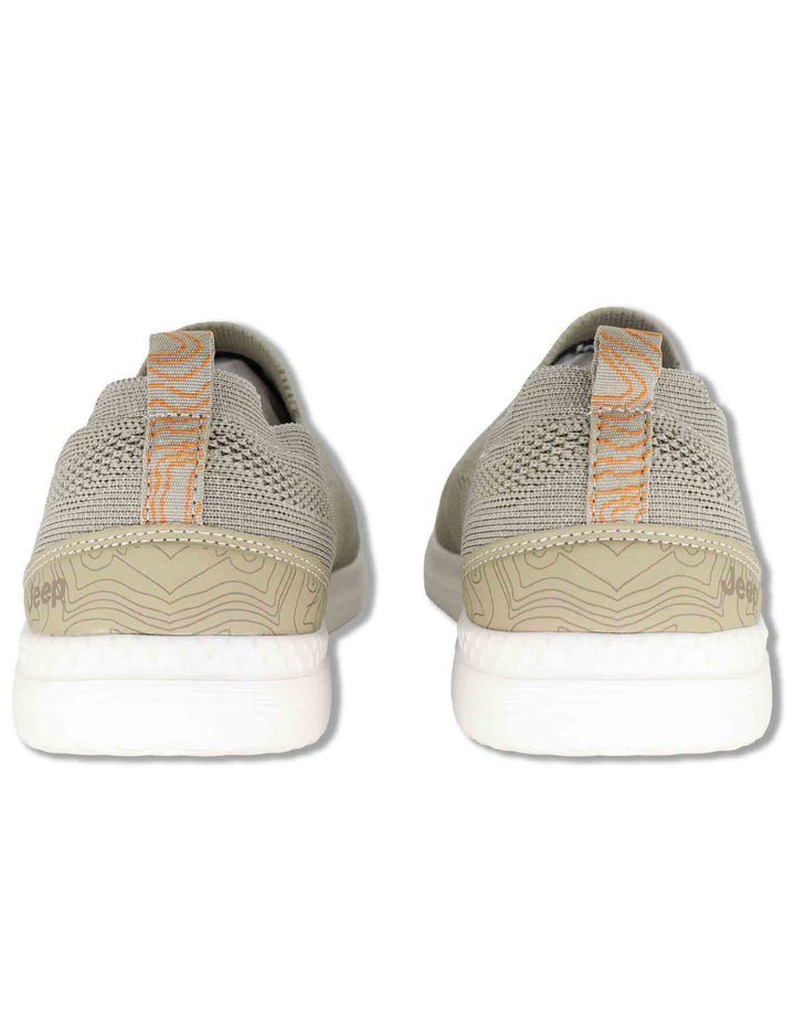 Mocassini uomo Karoo Slip On in tessuto stone washed beige JM61080A 025 Jeep 