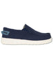 Men's Samoa Slip On Cvs Washed Canvas Loafers in Blue JM61112A 017