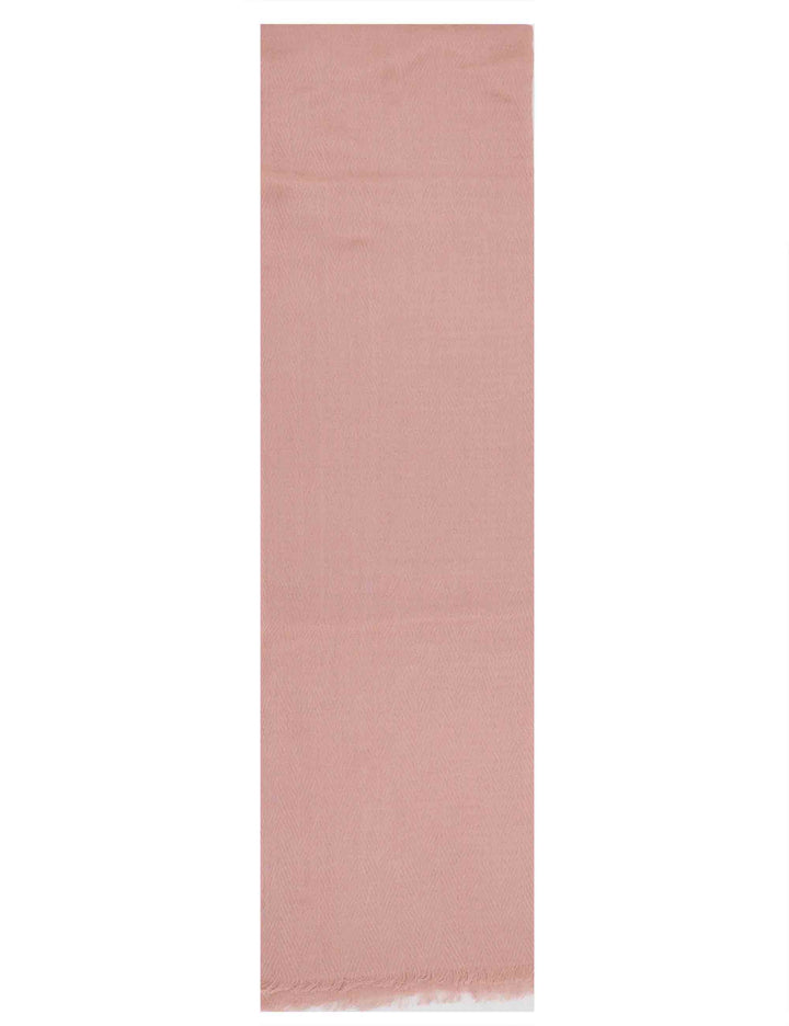 Stole maxi donna in puro cotone rosa spigato tono su tono Tramonto 60260057 0017 Pyaar 