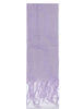 Perth stole in misto cotone lilla con frange Donna 60260060 0017