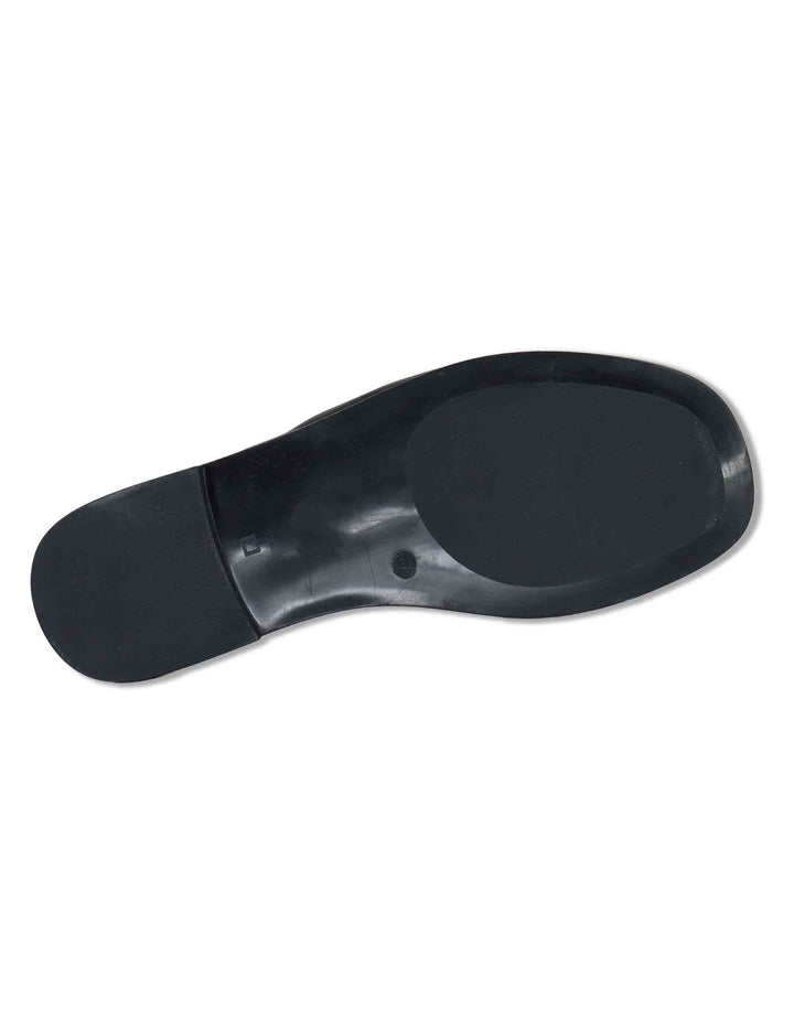Sandali bassi donna infradito in pelle nera con anello SP262050 001 Spatarella 