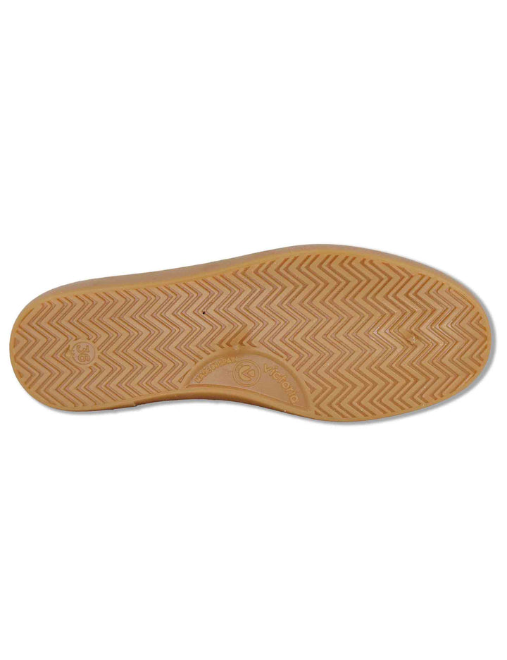 Sneakers donna Berlin in pelle beige con riporti in contrato 1126230 23_Vainilla Victoria 