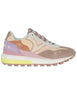 Women's Luna Pink Suede Running Sole Sneakers 1156116 42_Pink